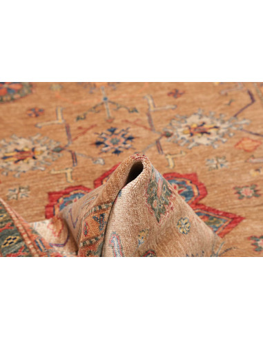 Tappeto Kazak Fine Pakistan 125x172 Marrone Ter