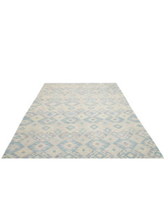 Rug Kilim Afghanistan 205x301 Cream White Light 2