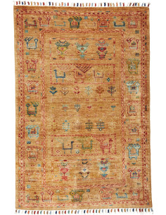 Tappeto Rubin Pakistan 78x113 Giallo Oro Terrac