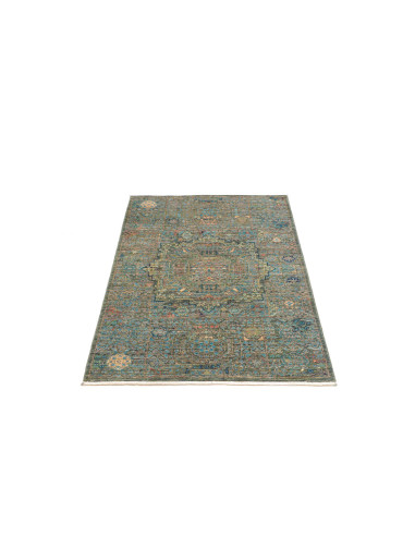 Rug Mamlouk Pakistan 79x122 Petrol Green Aquama