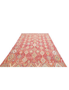 Rug Kilim Afghanistan 200x308 Terracotta Red Or 2
