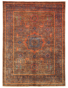 Tappeto Mamlouk Pakistan 148x200 Ruggine Indaco