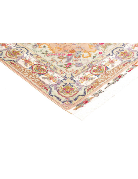 Tappeto Tabriz 70 Raj Persia 150x210 Pesca Salm