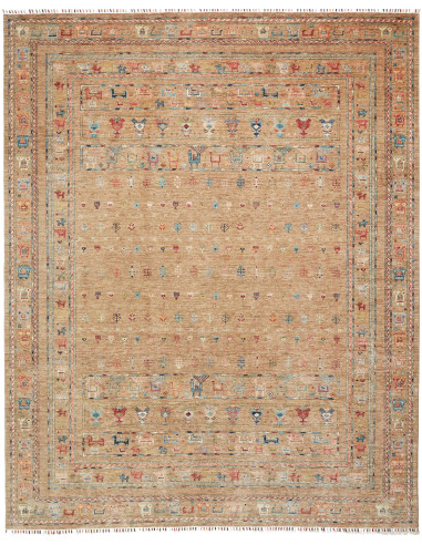 Rug Rubin Pakistan 249x305 Camel Beige Red Blue
