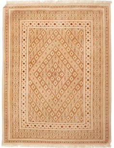 Tappeto Nakhunak Pakistan 158x205 Beige Marrone