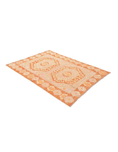 Rug Kilim Afghanistan 123x175 Earthy Orange Lig