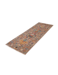 Tappeto Tribal Pakistan marrone grigio 75x204 2