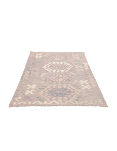 Rug Kilim Afghanistan 122x175 Lavender Gray Cre 2