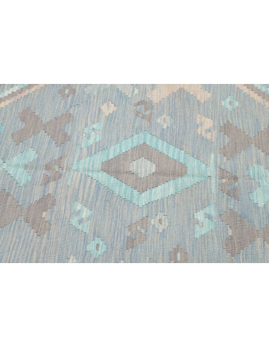 Rug Kilim Afghanistan 149x192 Sky Blue Light Gr