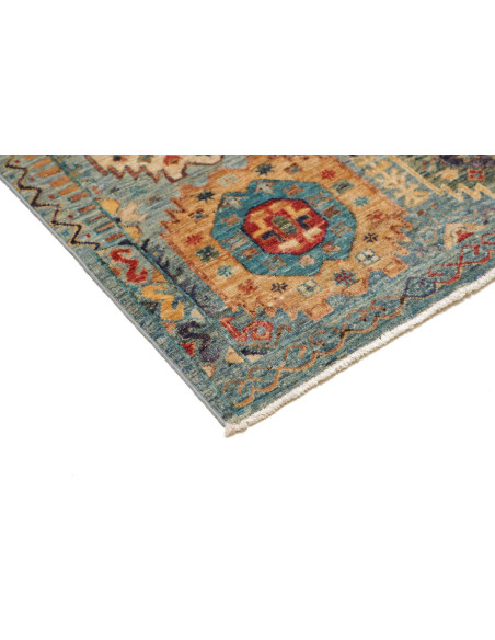 Rug Tribal Pakistan maroon grey 82x273