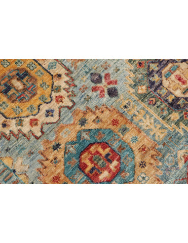 Tappeto Tribal Pakistan marrone grigio 82x273