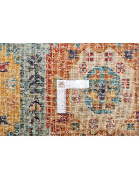 Tappeto Tribal Pakistan marrone grigio 82x273