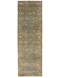 Rug Ziegler Fine Pakistan 80x249 Moss Olive Gre
