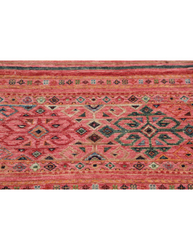Rug Rubin Pakistan red 78x193