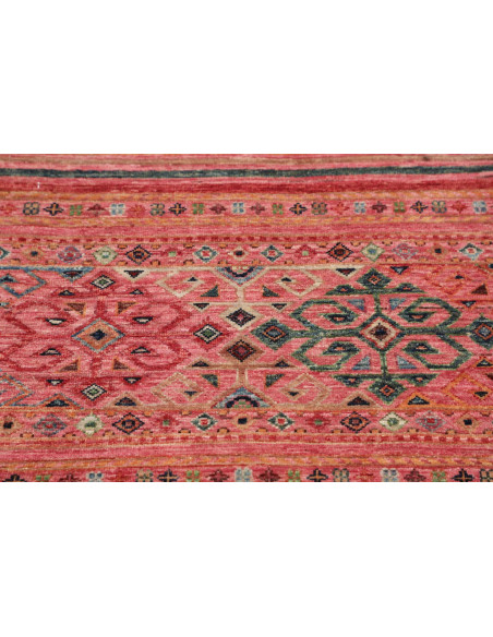 Rug Rubin Pakistan red 78x193