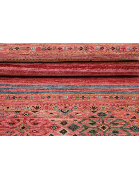 Rug Rubin Pakistan red 78x193