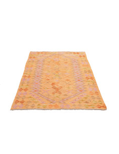Rug Kilim Afghanistan 103x149 Apricot Orange Pi 2