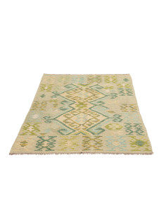 Rug Kilim Afghanistan 102x143 Sage Green Aqua C 2