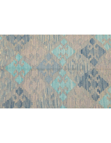 Tappeto Kilim Afghanistan 99x160 Grigio Beige C