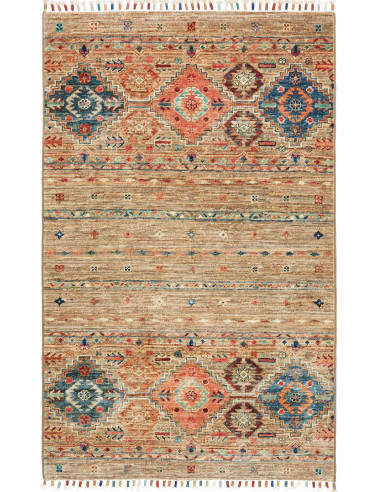 Tappeto Rubin Pakistan 79x125 Beige Marrone Ter