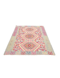Rug Kilim Afghanistan 125x170 Light Blue Pink F 2