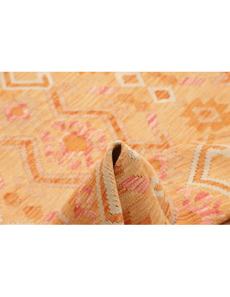 Tappeto Kilim Afghanistan 157x201 Giallo Aranci