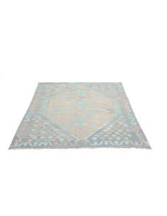 Rug Kilim Afghanistan 147x195 Light Blue Beige 2
