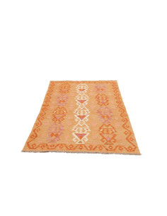 Tappeto Kilim Afghanistan 102x168 Arancione Zaf 2