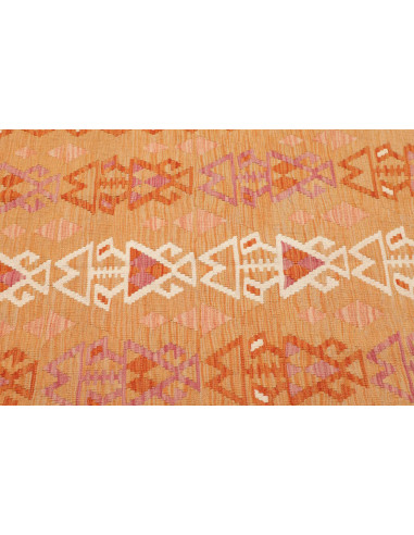Tappeto Kilim Afghanistan 102x168 Arancione Zaf