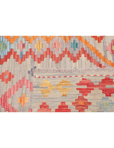 Rug Kilim Afghanistan 98x159 Light Blue Grey Mu