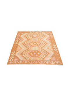 Tappeto Kilim Afghanistan 103x147 Marrone Terra 2