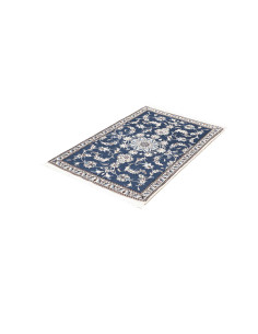 Tappeto Nain Kashmar Persia 88x140 Blu Zaffiro 2