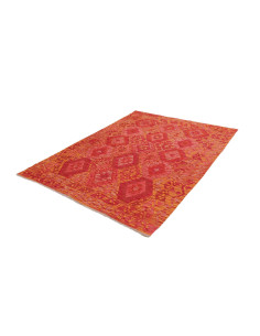 Rug Kilim Afghanistan 153x201 Red Orange Yellow 2