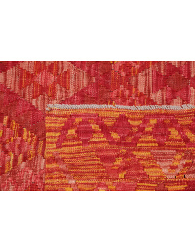 Rug Kilim Afghanistan 153x201 Red Orange Yellow