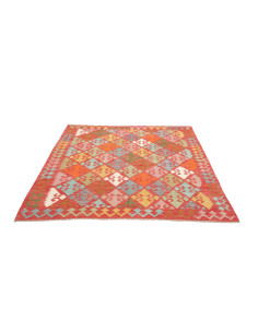 Rug Kilim Afghanistan 156x193 Terracotta Red Or 2