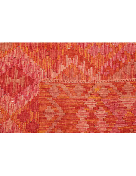 Rug Kilim Afghanistan 150x193 Orange Red Peach