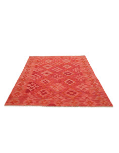 Rug Kilim Afghanistan 154x204 Terracotta Red Co 2