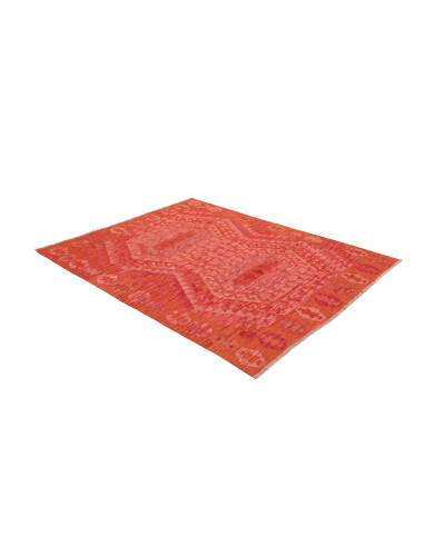 Rug Kilim Afghanistan 156x198 Red Orange Pink