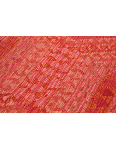 Tappeto Kilim Afghanistan 156x198 Rosso Arancio