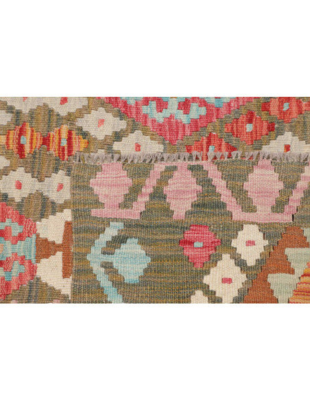 Rug Kilim Afghanistan 153x195 Khaki Olive Green