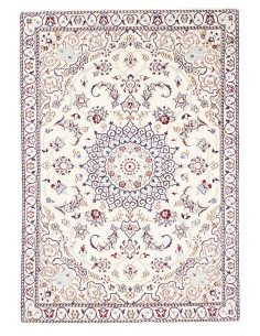 Rug Nain 9la Persia 87x126 Ivory Cream Dark Blu