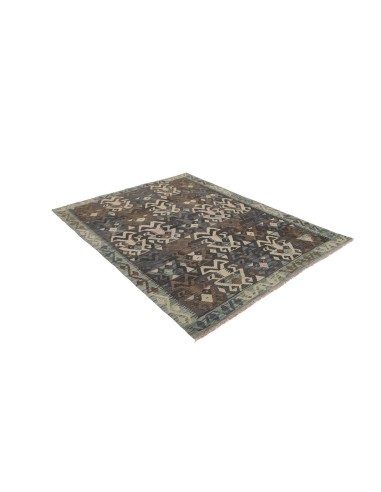 Rug Kilim Afghanistan 160x207 Dark Blue Beige B