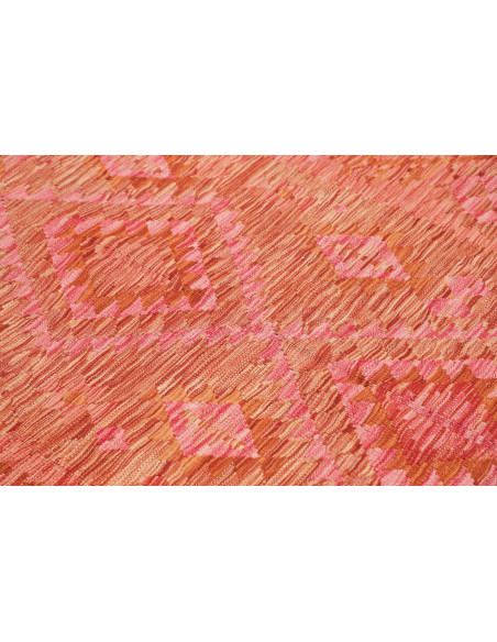 Tappeto Kilim Afghanistan 149x195 Corallo Rosat