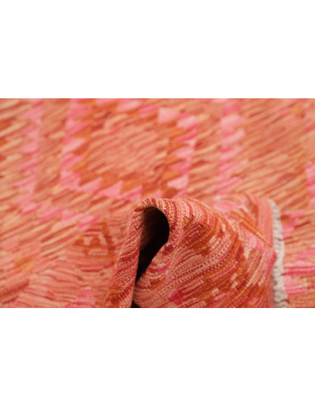 Rug Kilim Afghanistan 149x195 Coral Pink Peach