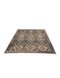 Rug Kilim Afghanistan 158x197 Anthracite Grey P 2