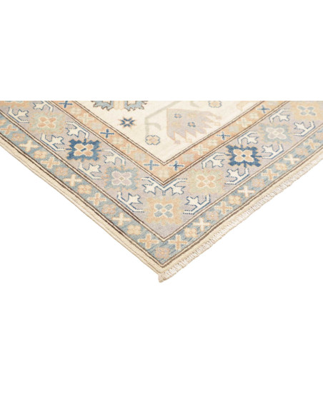 Rug Kazak Afghanistan 150x208 Cream Offwhite Bl