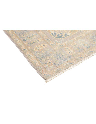 Rug Kazak Afghanistan 144x198 Light Grey Muted