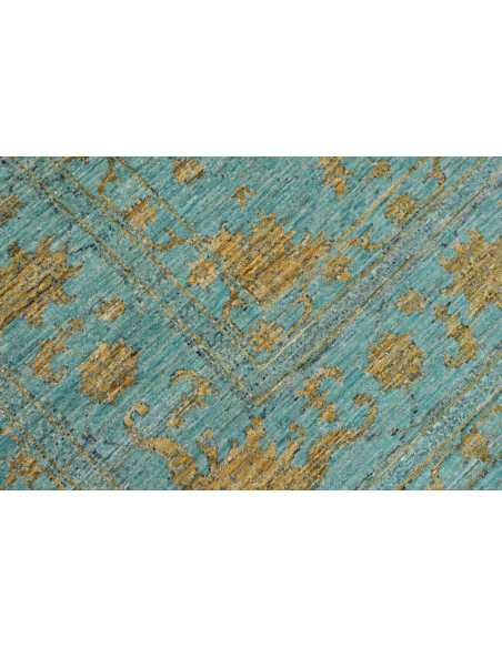 Tappeto Zigler Fine Pakistan verde marrone 202x259