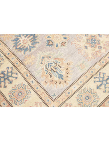 Rug Kazak Afghanistan 156x196 Sky Blue Ivory Pe