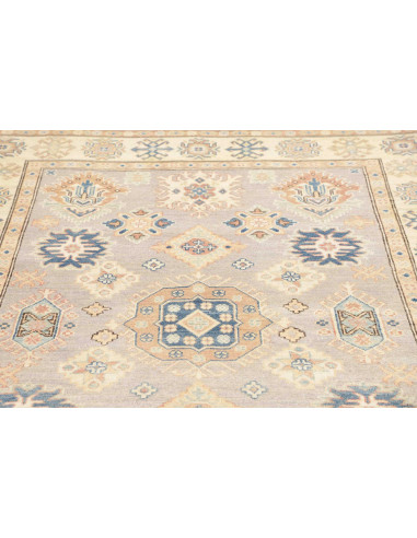Rug Kazak Afghanistan 156x196 Sky Blue Ivory Pe